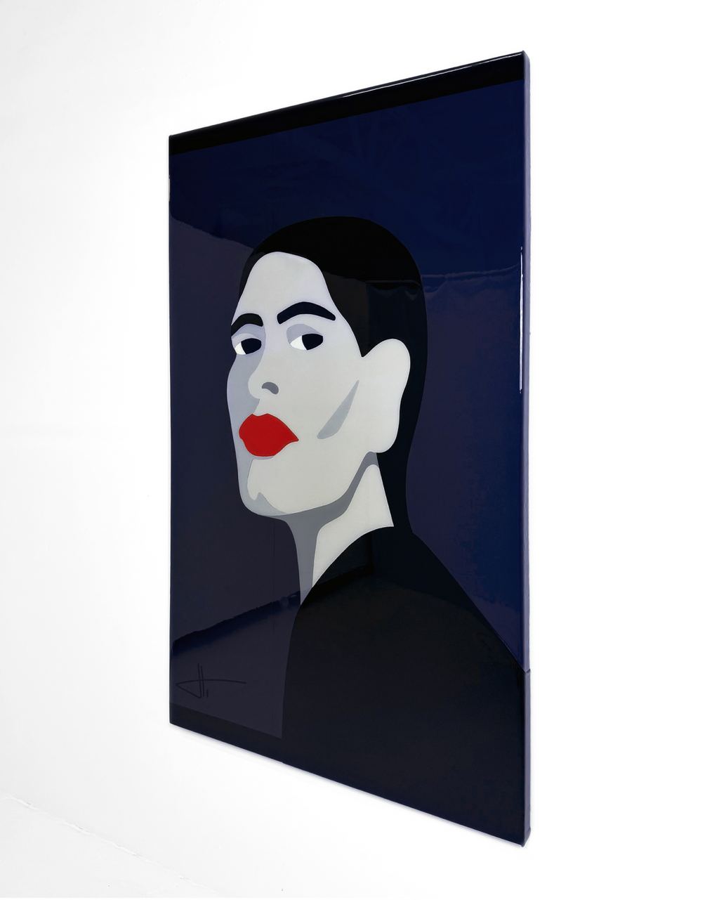 Blue Girl 71" x 42.5"
