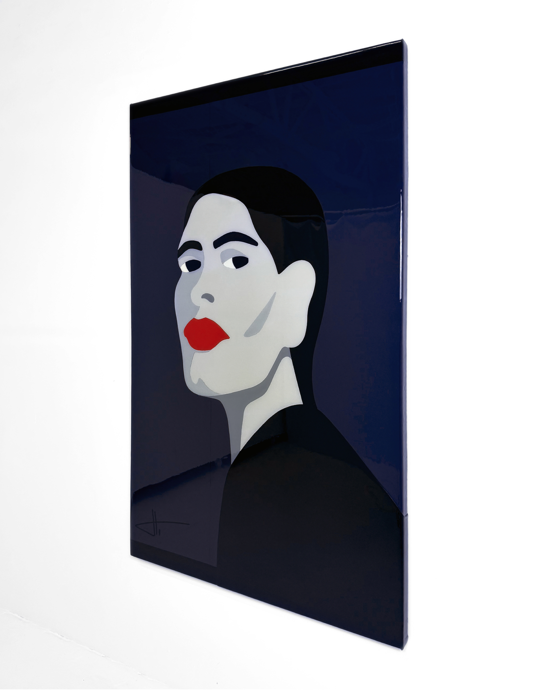 Blue Girl 71" x 42.5"