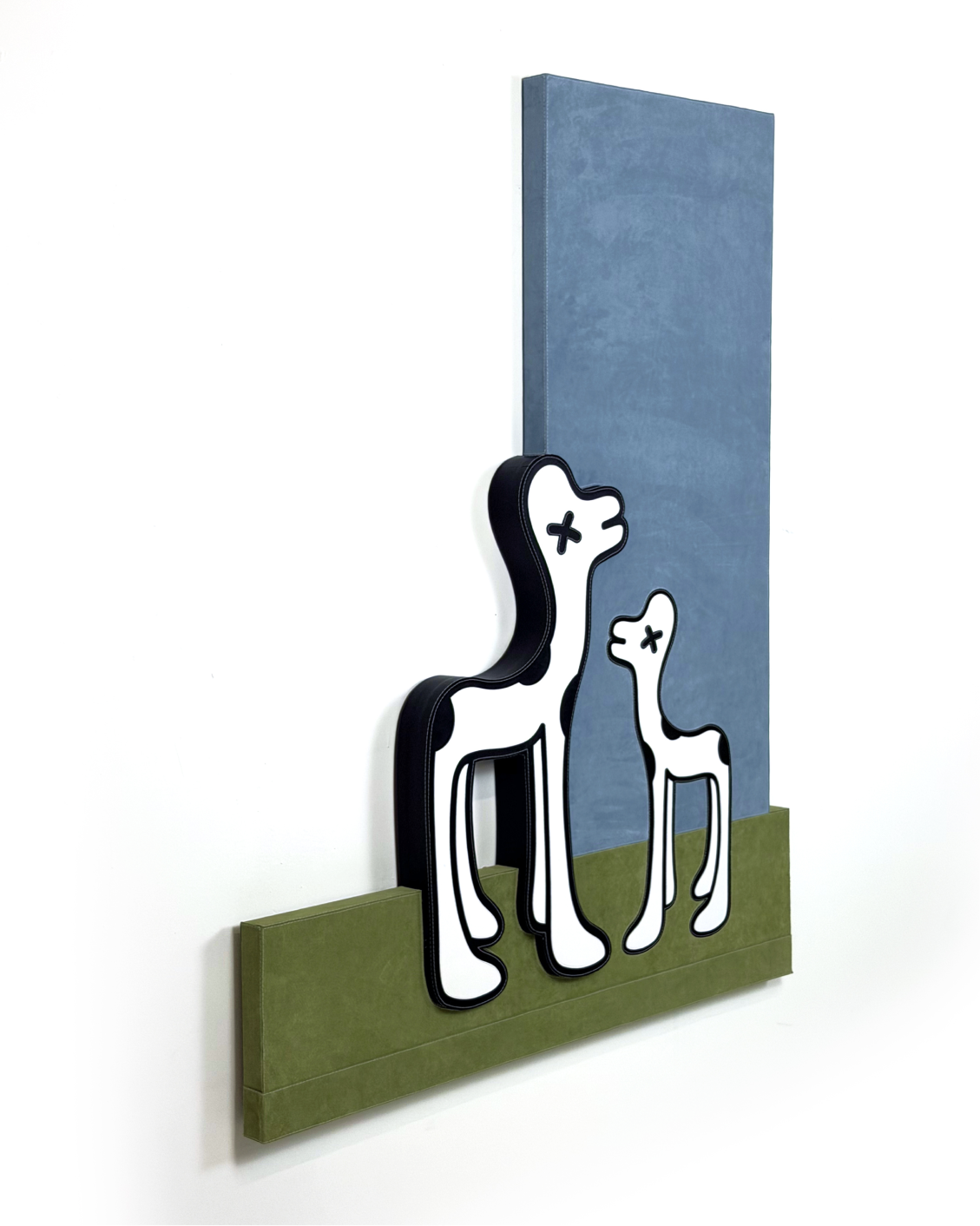 DOG Outside, Day 54" x 42"