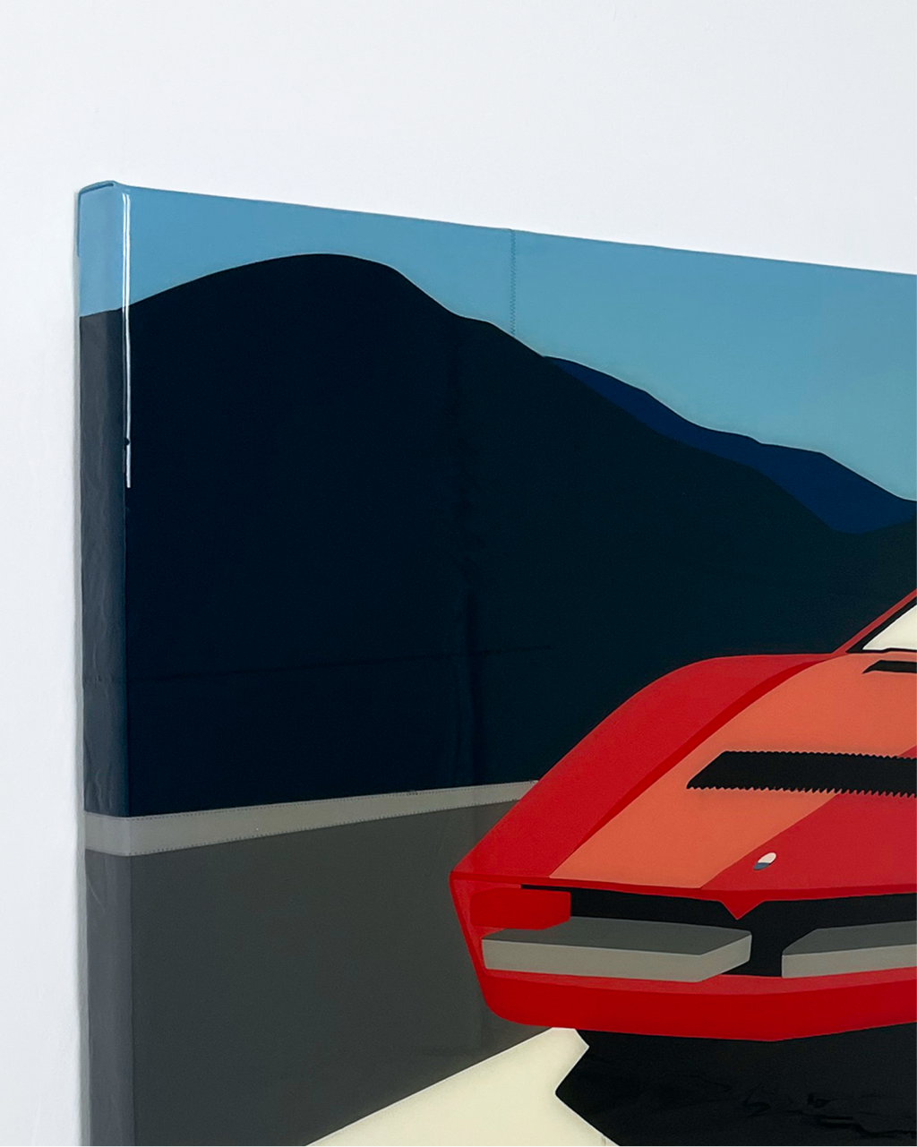 Red Car Road Trip 27" x 47"