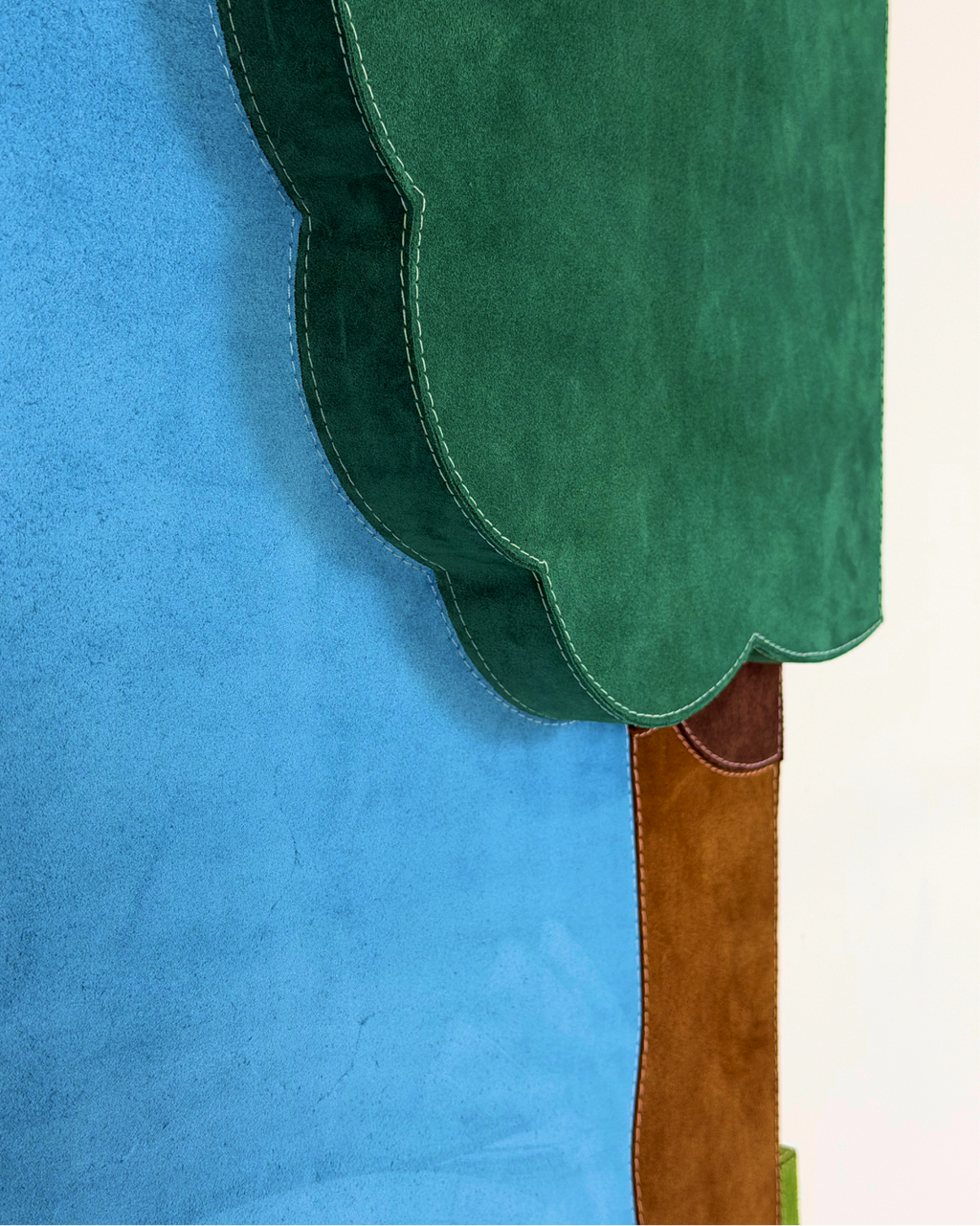 Trees, Sky, Grass 44.5" x 34"
