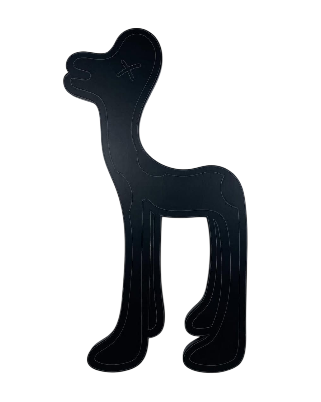 Big Black DOG 64" x 34"