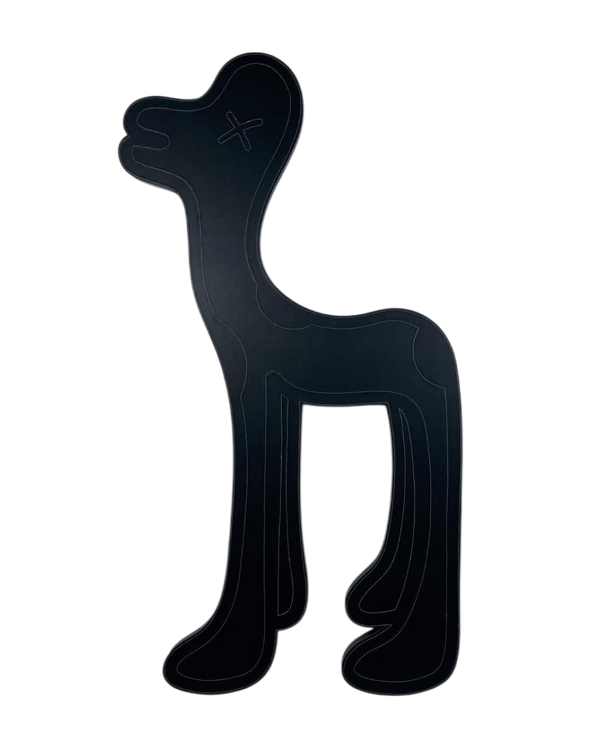 Big Black DOG 64" x 34"