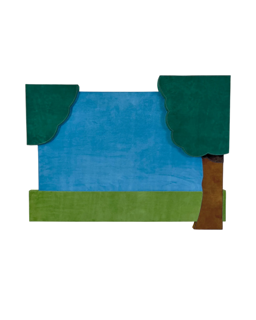 Trees, Sky, Grass 44.5" x 34"