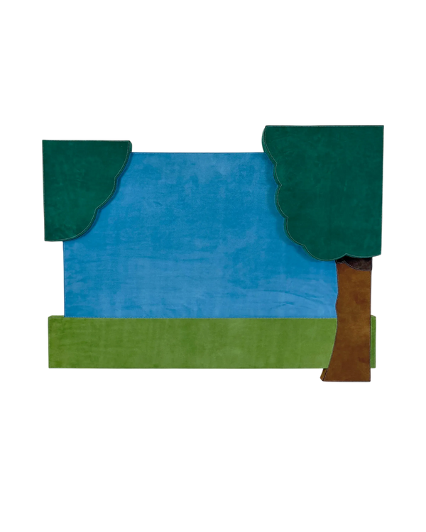 Trees, Sky, Grass 44.5" x 34"
