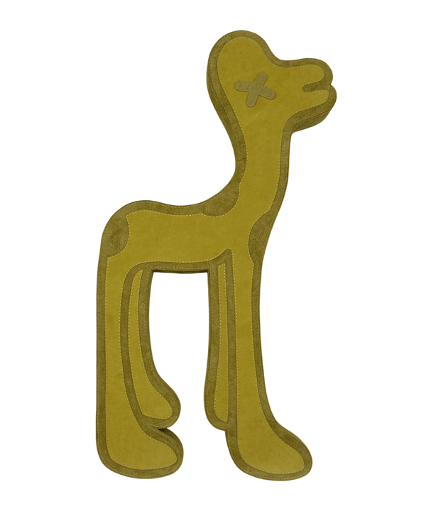 Yellow DOG 29.5" x 15.5"